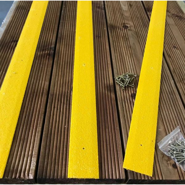 Anti Slip Heavy Duty GRP Decking Strips 50mm Width 