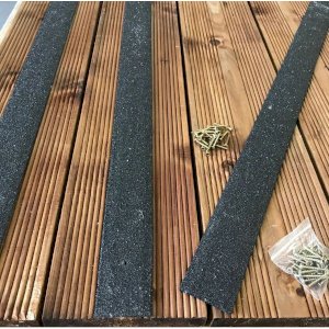 Anti Slip Heavy Duty GRP Decking Strips 50mm Width