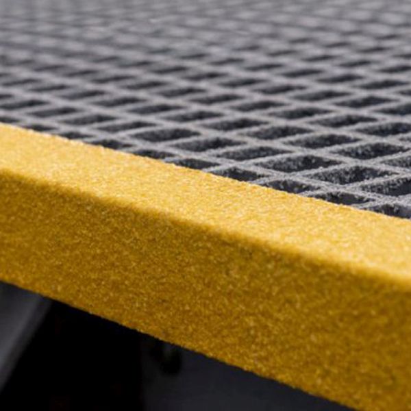 GRP Stair Nosing Cover 55mm x 55mm Non-Slip Medium Grit