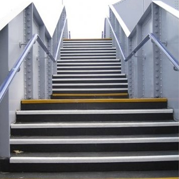 Heavy Duty Black Anti Slip Stair Tread Cover For Stairways