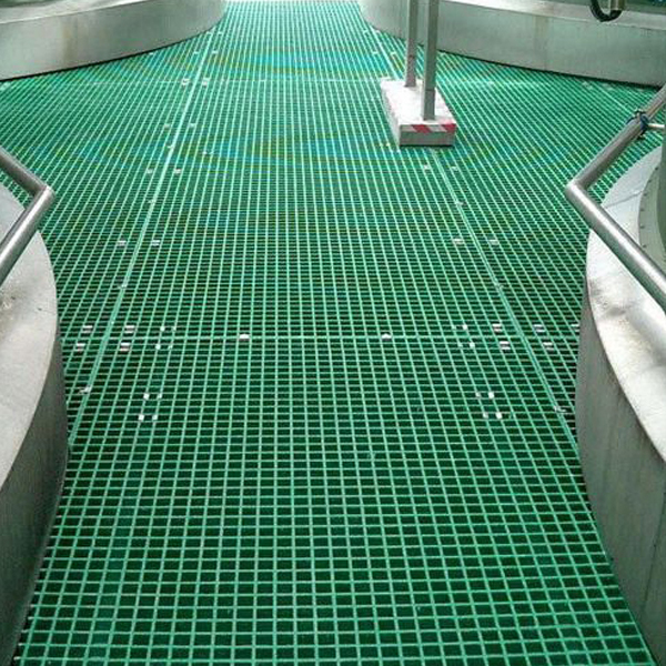 Heavy Duty GRP Grating Non Slip Green