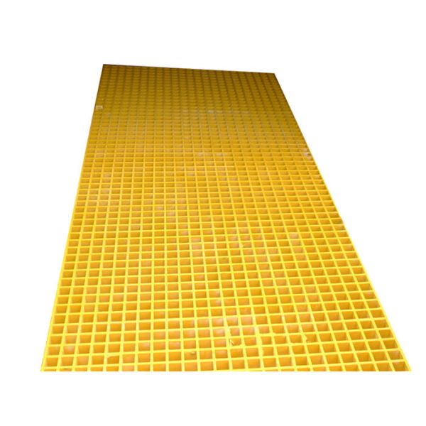 Heavy Duty GRP Grating Non Slip Yellow