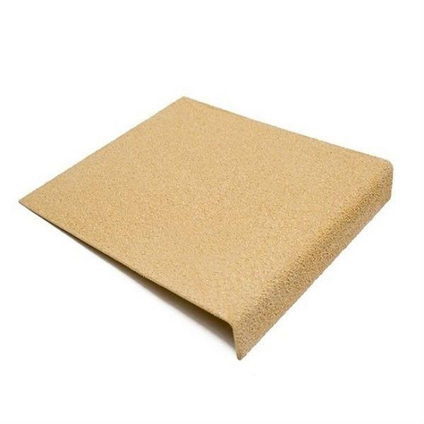 Heavy Duty Stone Beige Anti Slip Stair Tread Cover For Stair Edges