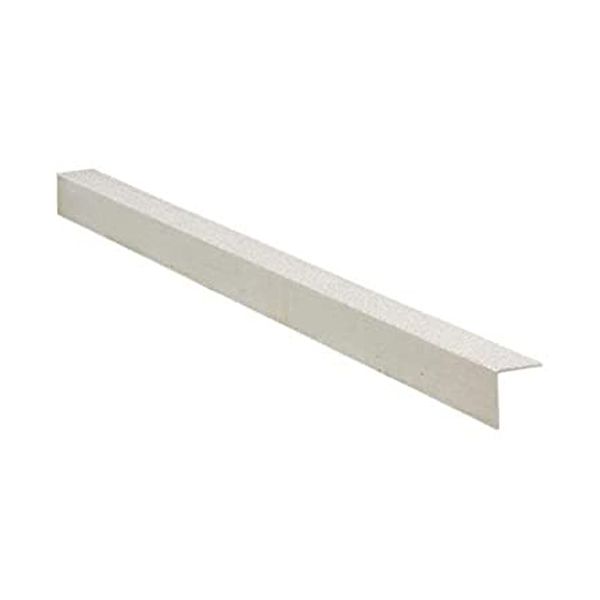 Medium Grit Stair Nosing Cover 55mm x 55mm Anti-Slip - White