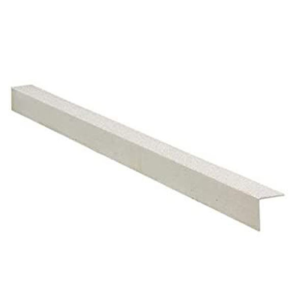 Medium Grit Stair Nosing Cover 70mm x 30mm Anti-Slip - White